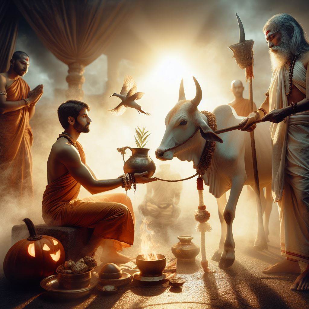What is the significance of Gau Daan? What is the cost of Gau Daan? What is the process of cow dhanam? What is the significance of donating cows?